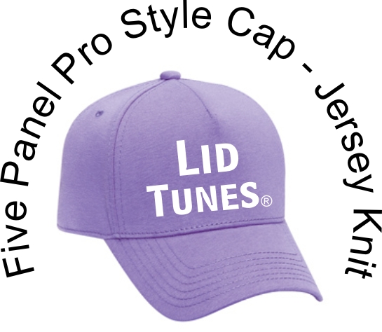 Lid Tunes 5 Panel Pro Style Hat